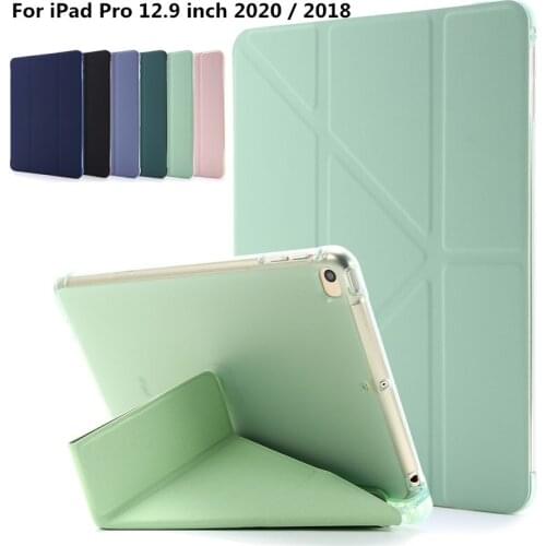 Smart Case with Pencil Holder for iPad Pro 12.9 12 9 Case 2020 Stand Shockproof Cover for iPad Pro 12 9 Case 4th Gen 2020 Cute
