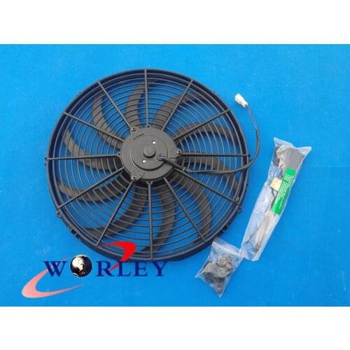 12" inch Universal Electric Radiator RACING COOLING Fan + mounting kit