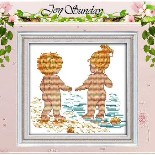 Childhood Patterns Counted Cross Stitch 11CT 14CT Cross Stitch Set Wholesale Cross-stitch Kit Embroidery Needlework home decor