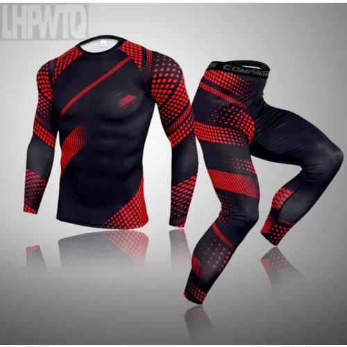 Winter Thermal Underwear For Men Male Thermo Clothes Long Johns Sets Thermal Tights Winter Long Compression Underwear Quick Dry