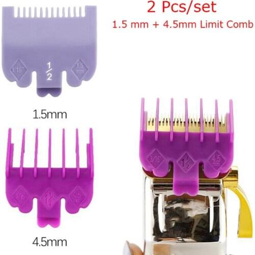 2Pc/Set Hair Clipper Guide Limit Comb Electric Trimmer Head Shaver Comb