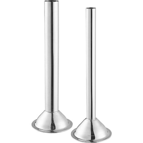 2PCS Stainless Steel Sausage Stuffer Kit Attachment Stuffing Tubes Fits Kitchenaid Food Grinder