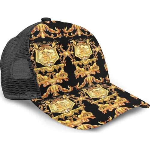 Gorras Hombre Summer Mesh Baseball Caps Men Women Hats Adjustable Unisex Outdoor Beach Snapback European Flower Dropshipping