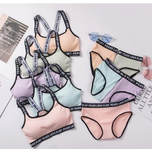 Women Sexy Bra Set Sports Underwear Lingerie Girl Bralette Push Up Lenceria Mujer Femme Wirefree Ropa Interior Langerie Bras