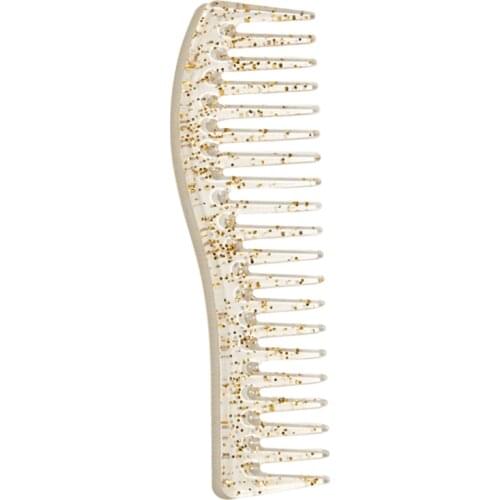 Creative Hairdressing Wide Tooth Hair Combs Scalp Massage Hair Brush Salon Tool