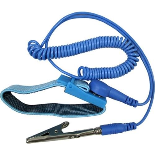 MENGS 10X Blue Discharge Anti-Static Anti Static Wrist Strap Grounding Band