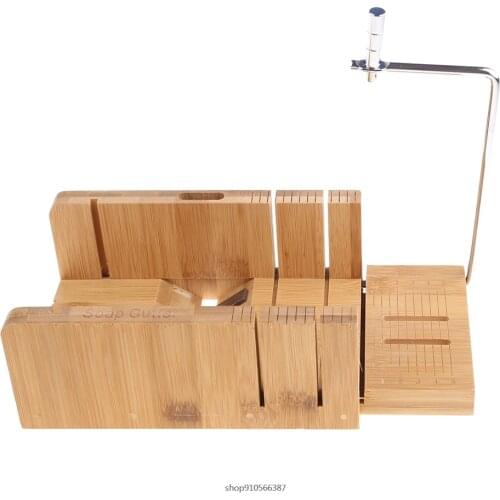 Multi-function Adjustable Bamboo Soap Mold Handmade Loaf Cutter Mold +Beveler Planer Wire Slicer Making Loaf Cake Soap Wholesale