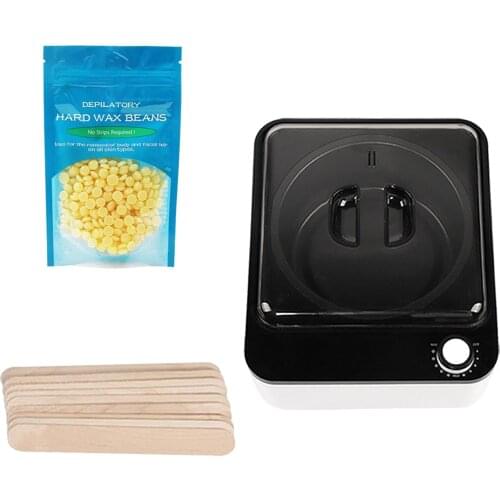 Hot Wax Heater Hot Warmer Hair Removal Waxing Kit Electric Set Sugar Wax Heater Hot Accessories Self-waxing Spa