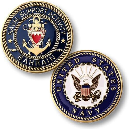 Low price custom navy coins no minimum The newest military usa coins cheap navy coin tokens custom FH810308