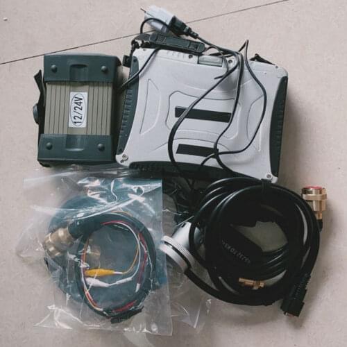 Mb Star c3 Hard Drive Diagnosis Update with Hdd 160gb Software in Laptop CF19 Touch Screen All Cables Full Set Ready to Use