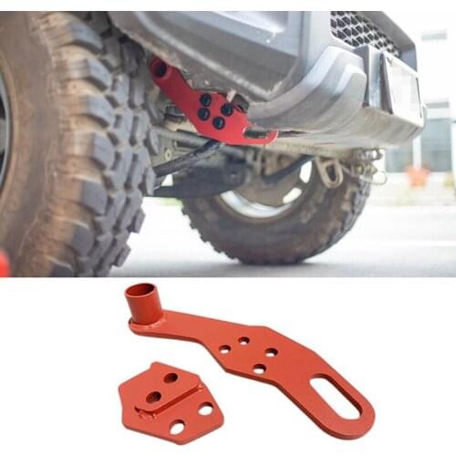 Car Front Right Tow Hook Exterior Parts Towing Hook Support for Suzuki Jimny JB64 JB74 2019-2021