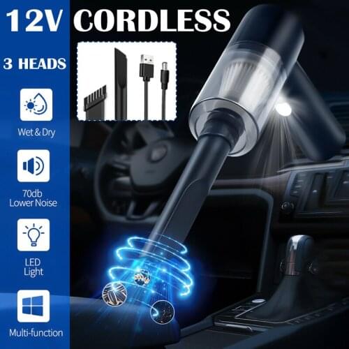 120W Cordless Handheld Vacuum Dust Cleaner 5500Pa Rechargeable Washable Vacuum Cleaner Suitable for Home Office Pet Hair