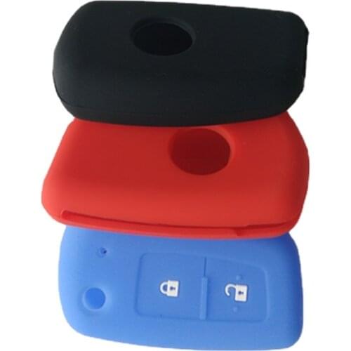 Silicone Car Key Covers Fob Case for Nissan Qashqai X-trail Murano Maxima Altima Juke Geniss QUEST Livina Tiida 2button Car Key