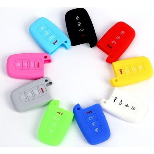 Suitable for Hyundai Accent Sonata Cerato Creative Silicone Car Key Shell Car Interior Products