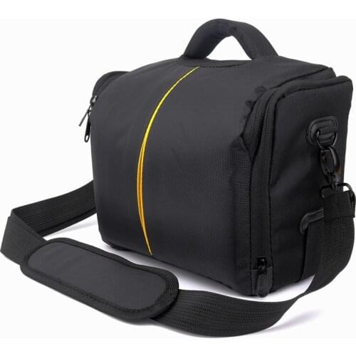 Camera Bag Shoulder Case For Nikon D7500 D7200 D3400 D5200 D5600 Canon Sony Alpha A7 Mark II III A6500 A6300 A58 A77 A9 A99 A7R