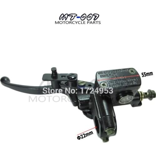 Free shipping universal ATV Left Side Hydraulic Brake Master Cylinder Lever For 50cc 110cc 125cc 150cc 250cc ATV Quad