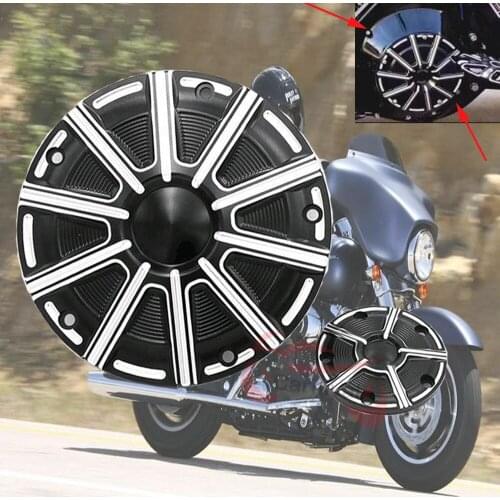 1 Set Motorcycle Clutch Timer Side Cover Derby Aluminum Timing Protector Covers for Harley Dyna Road King Fatboy