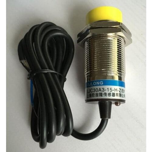2PCS capacitive proximity sensor LJC30A3-15-H-Z/BY DC6-36V PNP 3-wire NO 30mm diameter 0-15mm detective distance