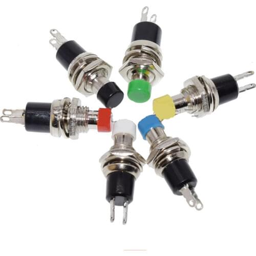 Free shipping 500PCS Mini Push Button (COLOR: RED)