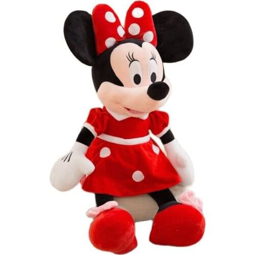 Big size 70cm Mickey Minnie Plush toy Animal Mouse Stuffed doll Toys Birthday Christmas Gift for Kids