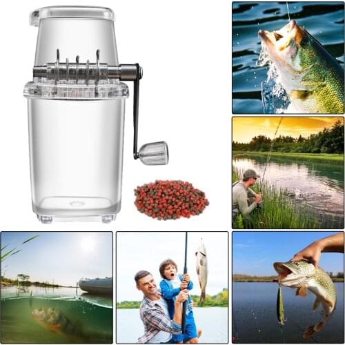 Boilie Crusher Ice Crusher Manual Hand Crank Kitchen Bar Ice Blender Machine Grinding Carp Bait Making Fishing Tackle Bait tools