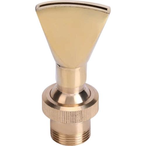 1/2" DN15&3/4" DN20 Fan Shaped Brass Fountain Nozzle Sprinkler Spray Head Helium Cylinder