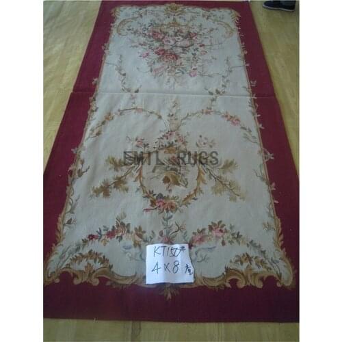 Tapestry Of Rectangular Shape Kilim Tapestry European Tapestry Vintage French Aubusson Tapestry European Style Tapestry Wool