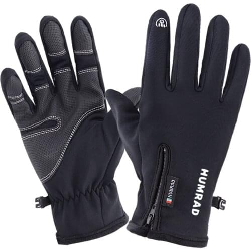 Ski Outdoor Riding Gloves Mens Touch Screen Winter Plus Velvet Warmth Non-Slip Waterproof Womens Gloves Sports Gloves