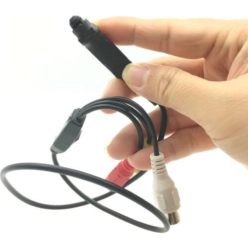 Geniuspy Miniature Size 11.5x34mm 4 IN 1 1080P IMX323 Mini AHD Camera AHD Color Camera With Audio 2MP Sony 323 UTC