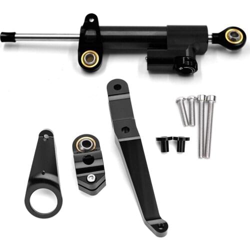 Motorcycle CBR-954RR CNC Adjustable Steering Damper bracket set for HONDA CBR954RR CBR 954RR 954 RR 2002 Adjustable Damper