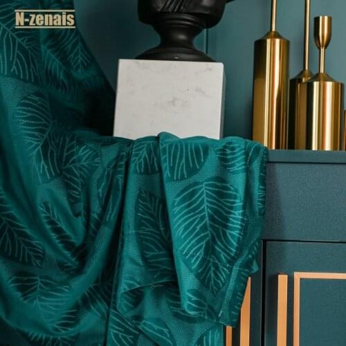 N-zenais Blackout Curtains On The Windows