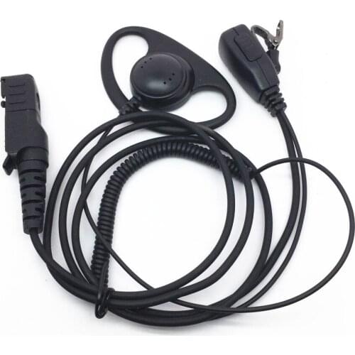 Type B headphones for Motorola XIR P6600 6620 MTP3100 3150 3250 E8608 Radio Walkie Talkie