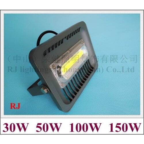 New style linear COB LED flood light floodlight LED flood lamp 30W 50W 100W 150W AC165-265V IP65 waterproof CE aluminum