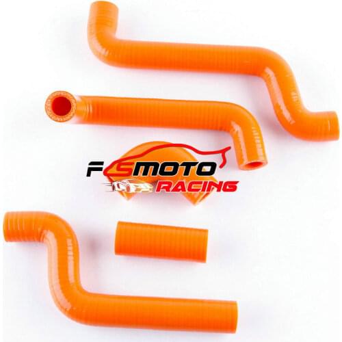Orange Silicone Radiator Hose FOR Aprilia RS125 RS 125 1995 - 2012 Tuono 125 2003-2004 Coolant Pipe 2009 2010 2011 2012 2014