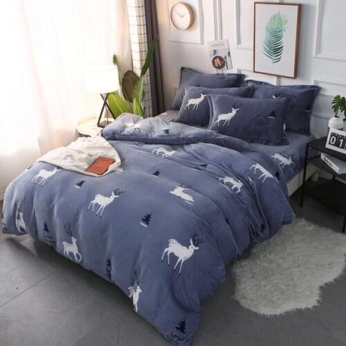 Flanne Duvet Cover for Adults Bed Quilt-Bag Turquoise Blanket Case Single Double King Queen for Bedroom 220*240 Blanket Cover