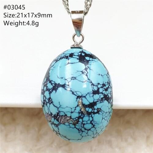 Natural Green Turquoise Gemstone Rare Pendant Crystal Water Drop Rectangle For Women Men Rare Reiki Healing Stone Necklace AAAAA
