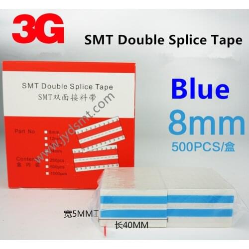 SMT Double splice Tape 8mm blue 500pcs/box