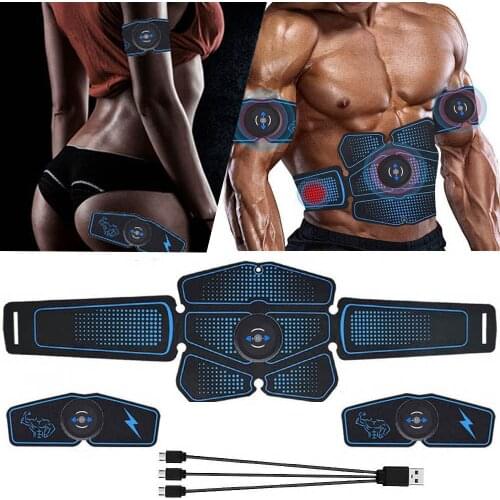 Training Exercise Machine Abdominal Toning Belt Vibration Abdominal Muscle Trainer Electronic Belt Fitness Massage EMS Equiment