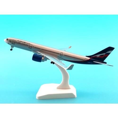 AIR PASSENG PLANE 20CM AEROFLOT METAL ALLOY MODEL PLANE AIRCRAFT TOY WHEELS AIRPLANE BIRTHDAY GIFT COLLECTION DESK TOY