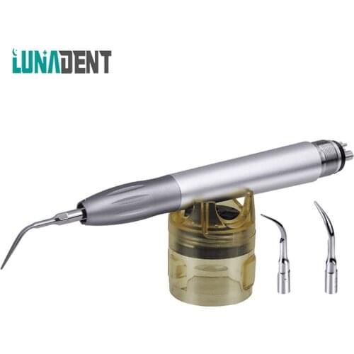 High Quality 2 / 4 holes Dental Air Scaler with 3 tips compatible