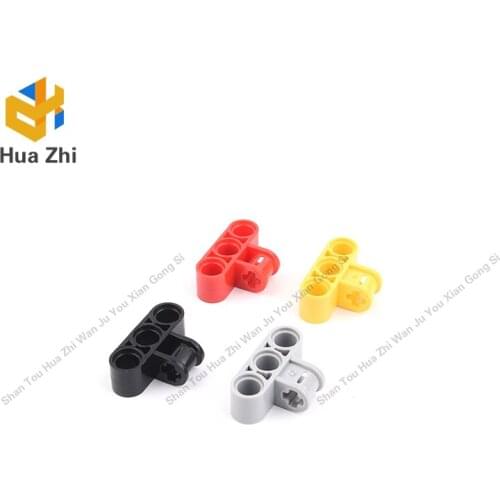"Building Blocks Parts 63869 10PCS Technic Axle and Pin Connector Perpendicular Triple LEGOING MOCS Education"