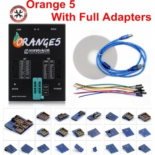 2018 Special Best OEM Orange5 Professional Programming Device With Full Packet Hardware + Enhanced Function Software orange 5