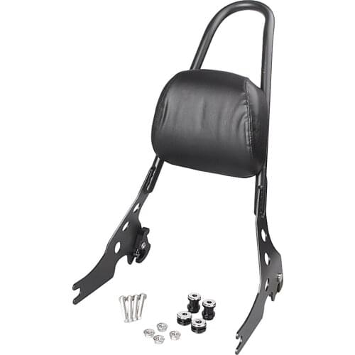 XL883 XL1200 Black Motorcycle Detachable Passenger Sissy Bar Backrest For Harley Davidson Sportster XL 883 1200