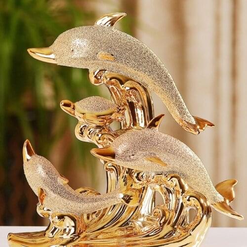 OUSSIRRO European Wedding Decor Crafts Ceramic Creative Room Decoration Handicraft desk decoration home accessories