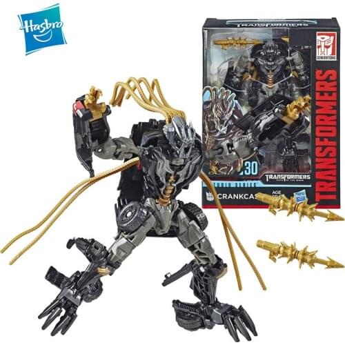Original Hasbro Transformers Studio Series 30 Deluxe Class Movie Crankcase Action Figure Model Transformers Toys for Children