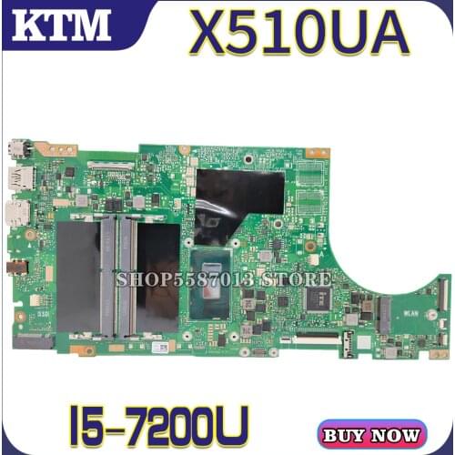 X510UQ Laptop motherboard for ASUS X510UA X510UAR X510UR X510UNR X510U S5100UR S5100U original mainboard I7-7500U GM
