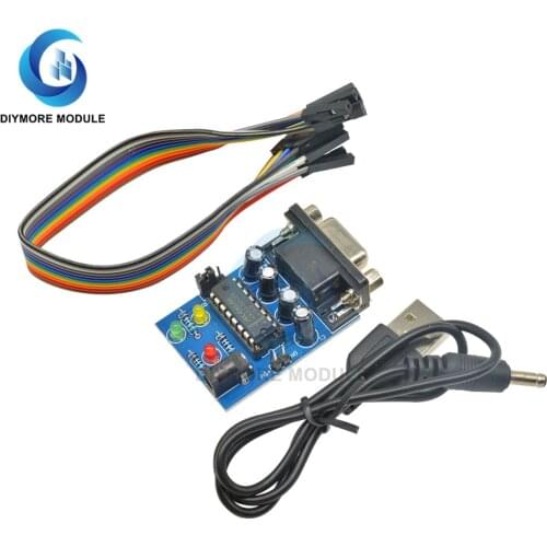 MAX3232 RS232 to TTL Serial Port Converter Adapter Module 3.3V to 5V with Cable Jumper Wire for Arduino TTL Project