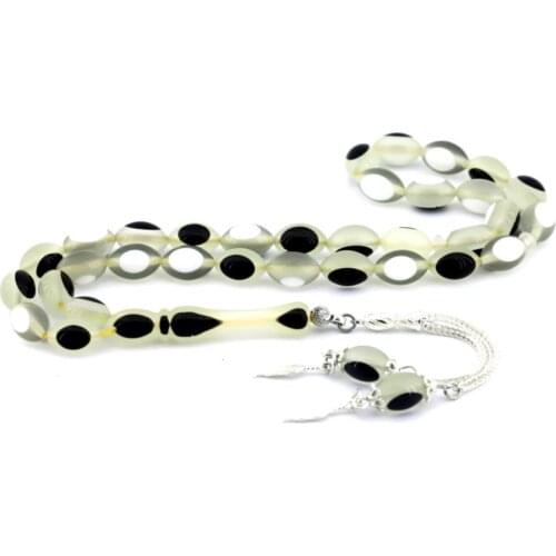 Islamic Tasbih Muslim Rosary Beads 33 Prayer Rosary For Men Bracelet For Men Accessory amber oltu amber stone Handmade Turkey