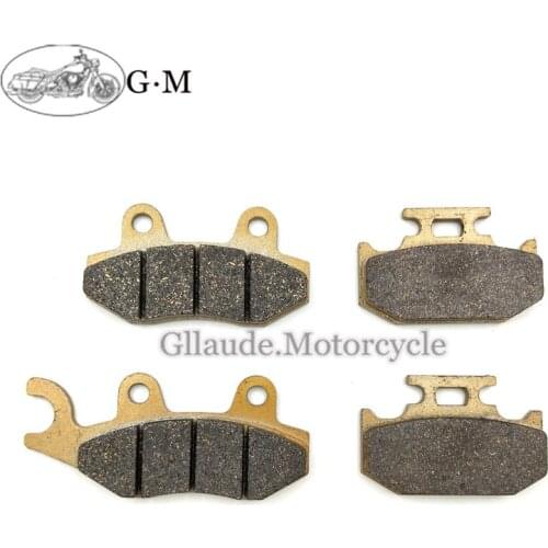 Motorcycle Front / Rear Brake Pads sets For Suzuki DR350 DR350 S 1990-1997 TS125 R 1990-1996 TS200 R 1989-1994 DR250 S 1990-1995