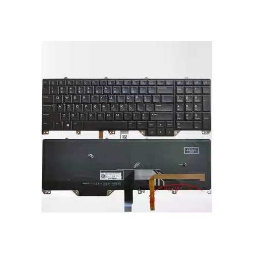 New US Laptop 15R3 15R4 Keyboard For DELL Alienware 17 R4 17R5 English Black With Backlight Backlit CN-00WN4Y 0NDHKH P31E